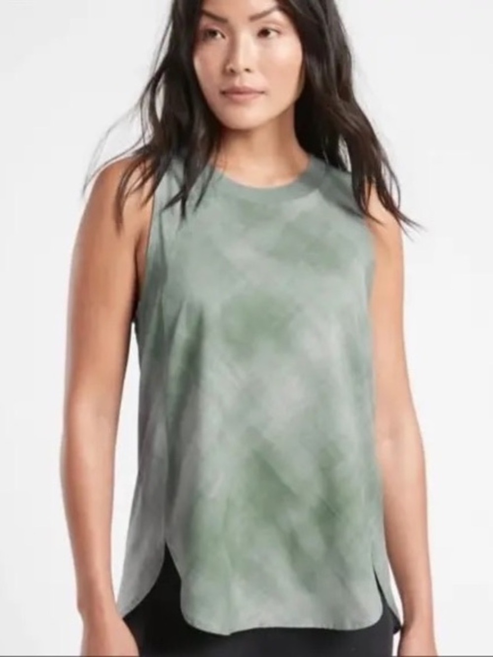 Athleta Zephyr Print Tank, Size M